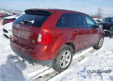 2014 Ford Edge Sel from USA, damaged, VIN 2FMDK4JC9EBA88723